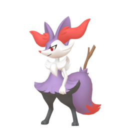 Braixen shiny
