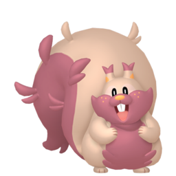 Greedent shiny