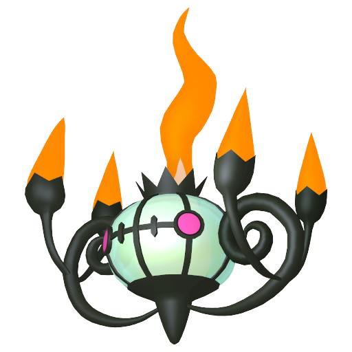 Chandelure shiny