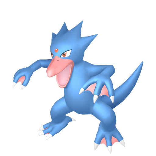 Golduck shiny