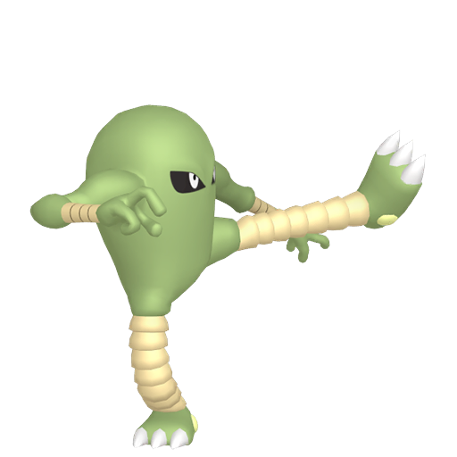 Hitmonlee shiny