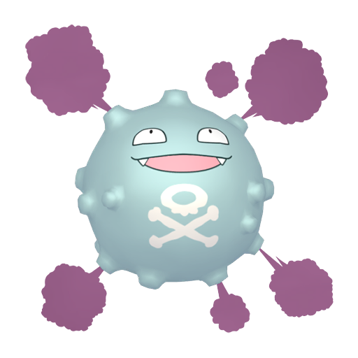 Koffing shiny