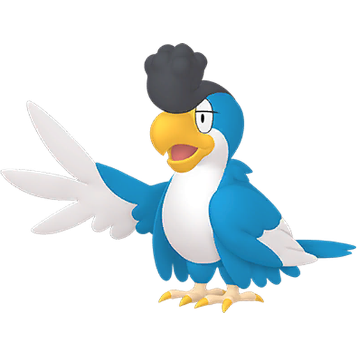 Blue-plumage