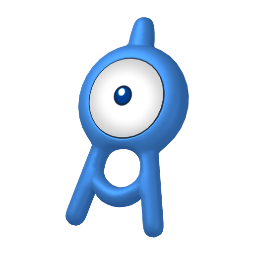 Unown shiny