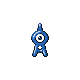 Unown shiny