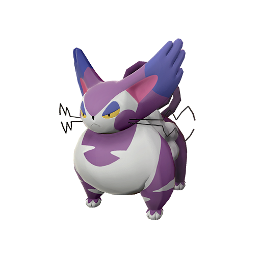 Purugly shiny