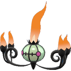 Chandelure shiny