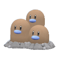 Dugtrio shiny