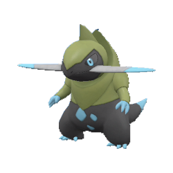Fraxure shiny