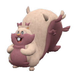 Greedent shiny