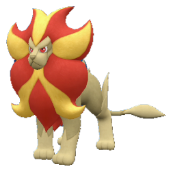 Pyroar shiny