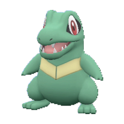 Totodile shiny