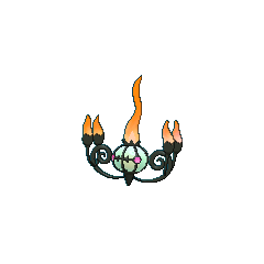 Chandelure shiny