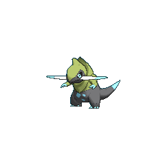 Fraxure shiny