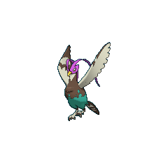 Unfezant shiny