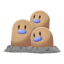 Dugtrio shiny