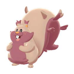Greedent shiny