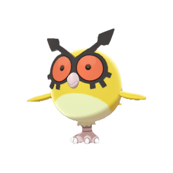 Hoothoot shiny